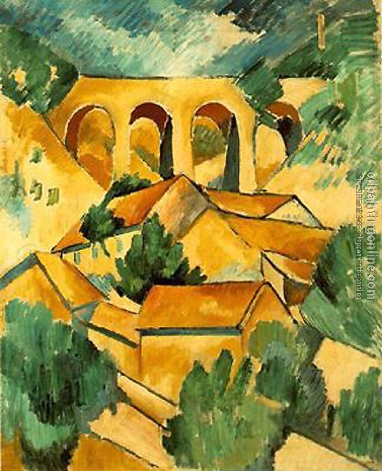 Georges Braque - Viaduct at L'Estaque